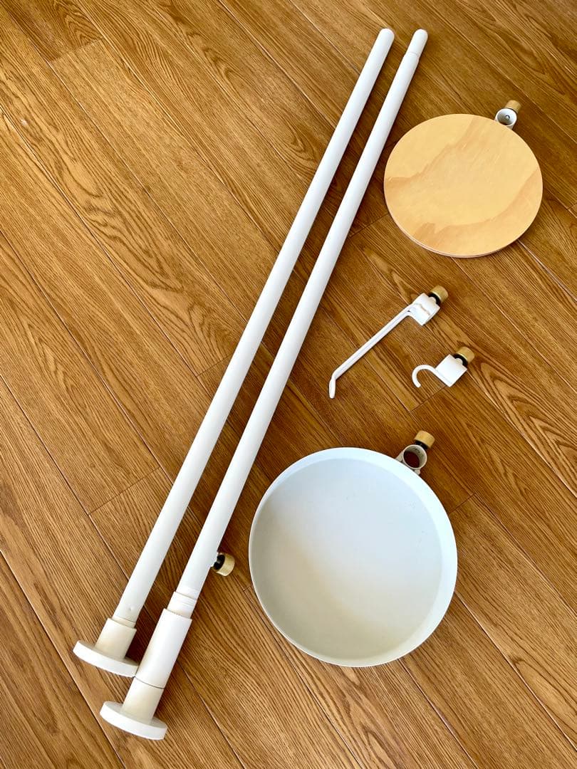 【Rain】DRAW A LINE突っ張り棒セット【中古美品】