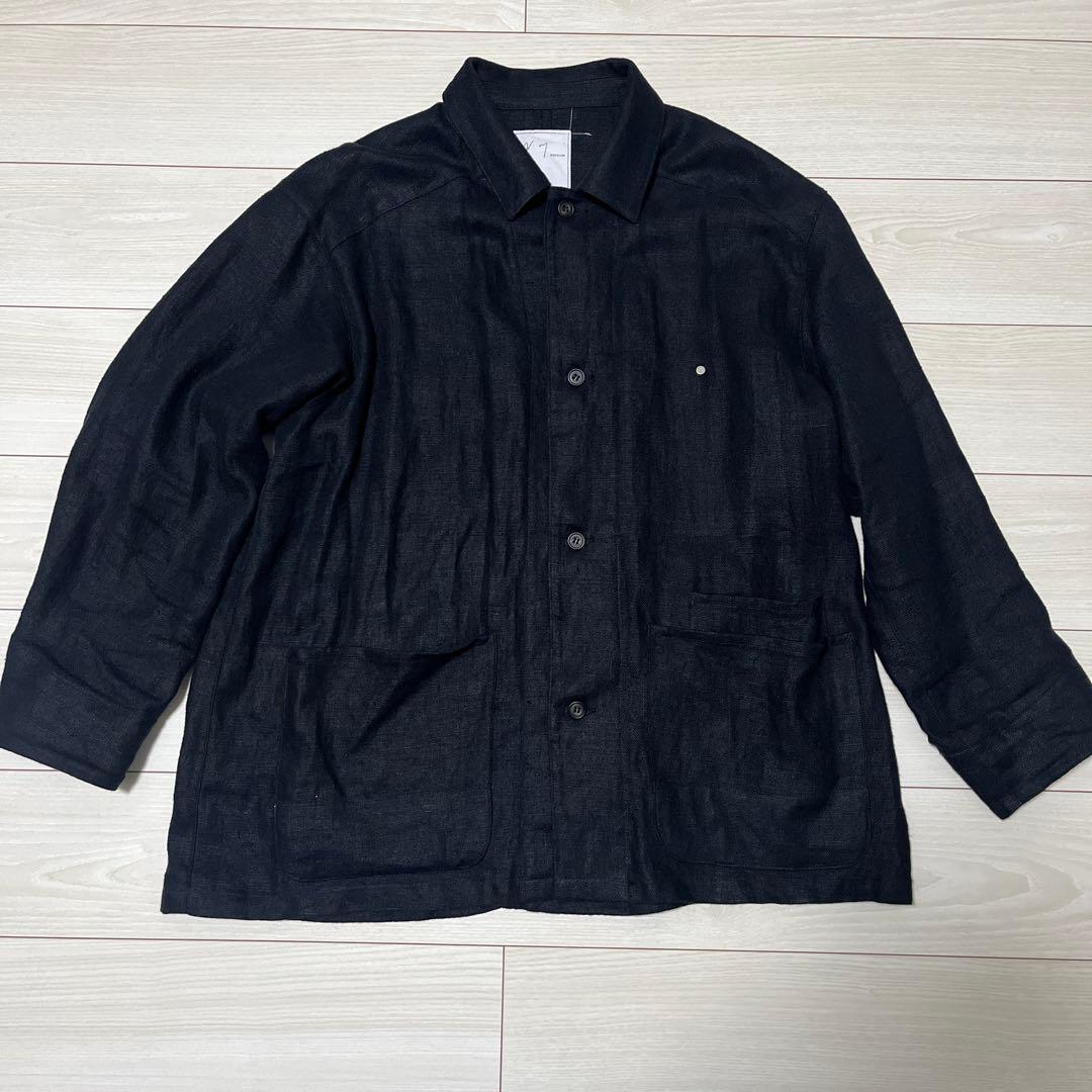 ancellm リネンカバーオール