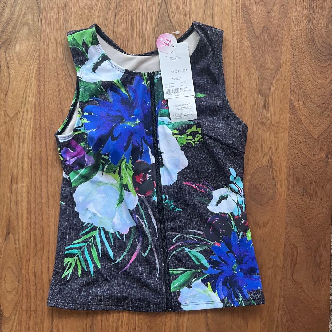 ワコール スイムウェア　セパレート水着 フルシェイプ ファスナー付き