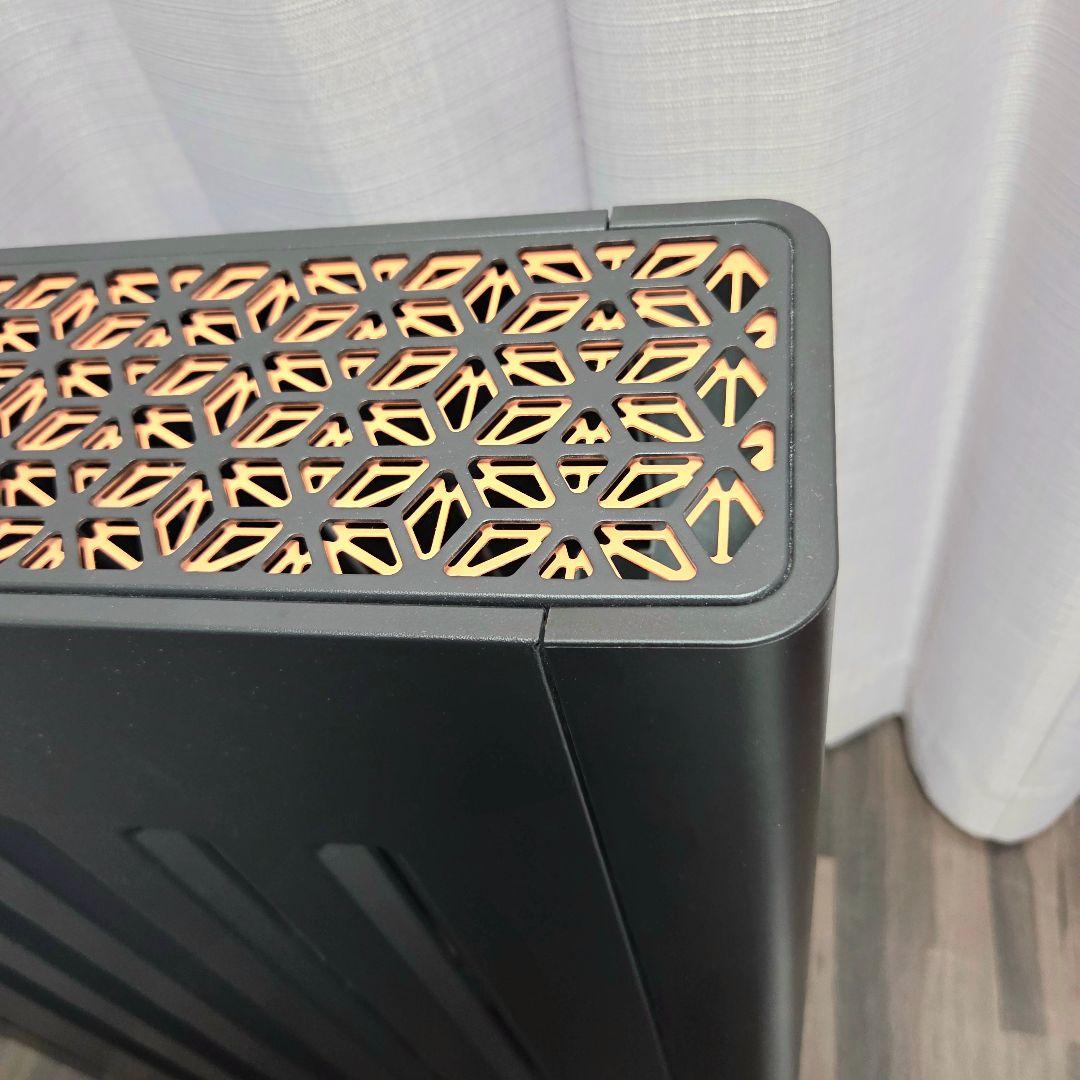 eureks＊ユーレックス ヘリテイジヒーター ブラック/オレンジローズ