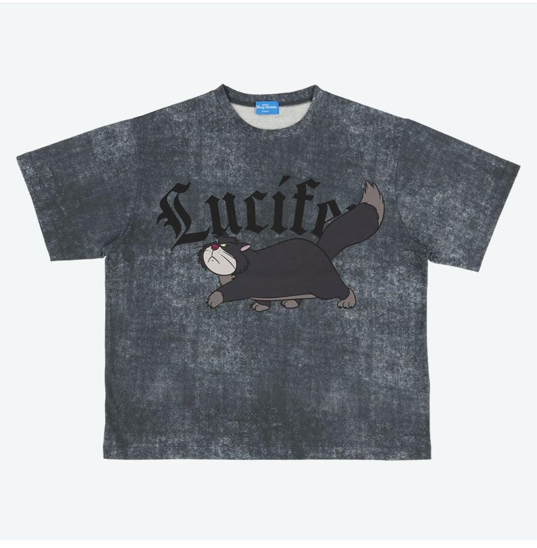 ディズニーリゾート　ルシファー　ビックシルエット　Tシャツ
