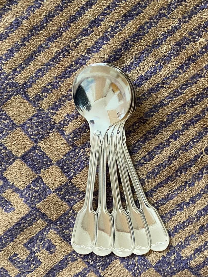 【希少】クリストフル シノン スープスプーン５本セット