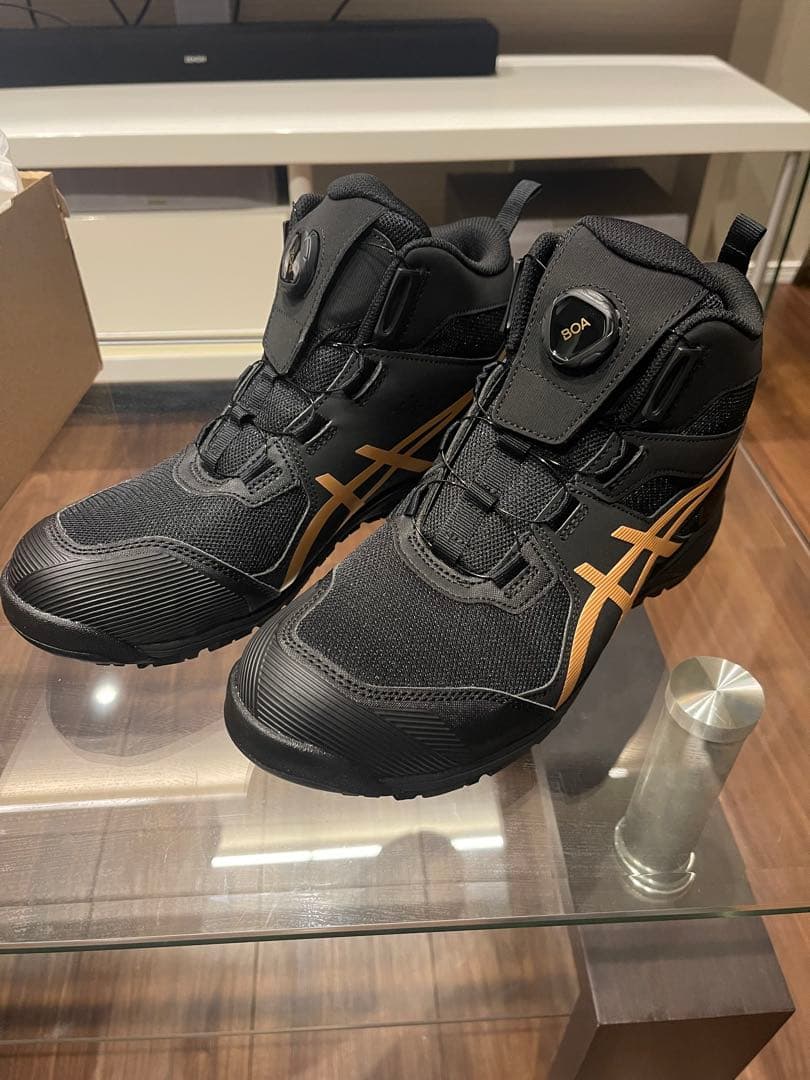 限定色　ASICS CP214 TS BOA 25.5cm ブラック/ゴールド