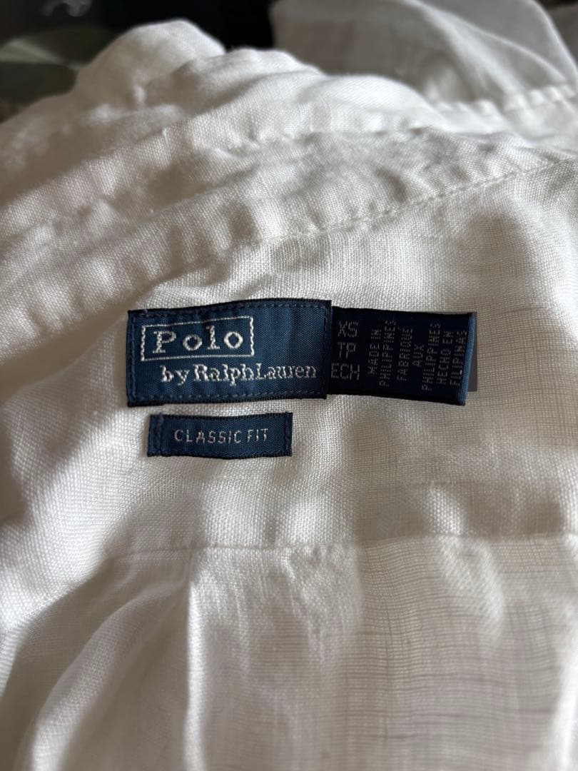 Polo Ralph Lauren クラシック フィット リネンシャツ xs