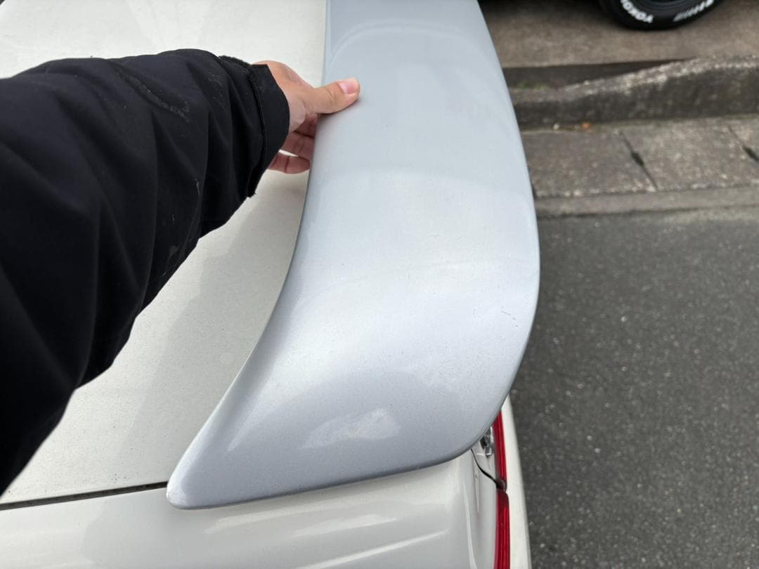 マーク2　リアスポイラー　シルバー