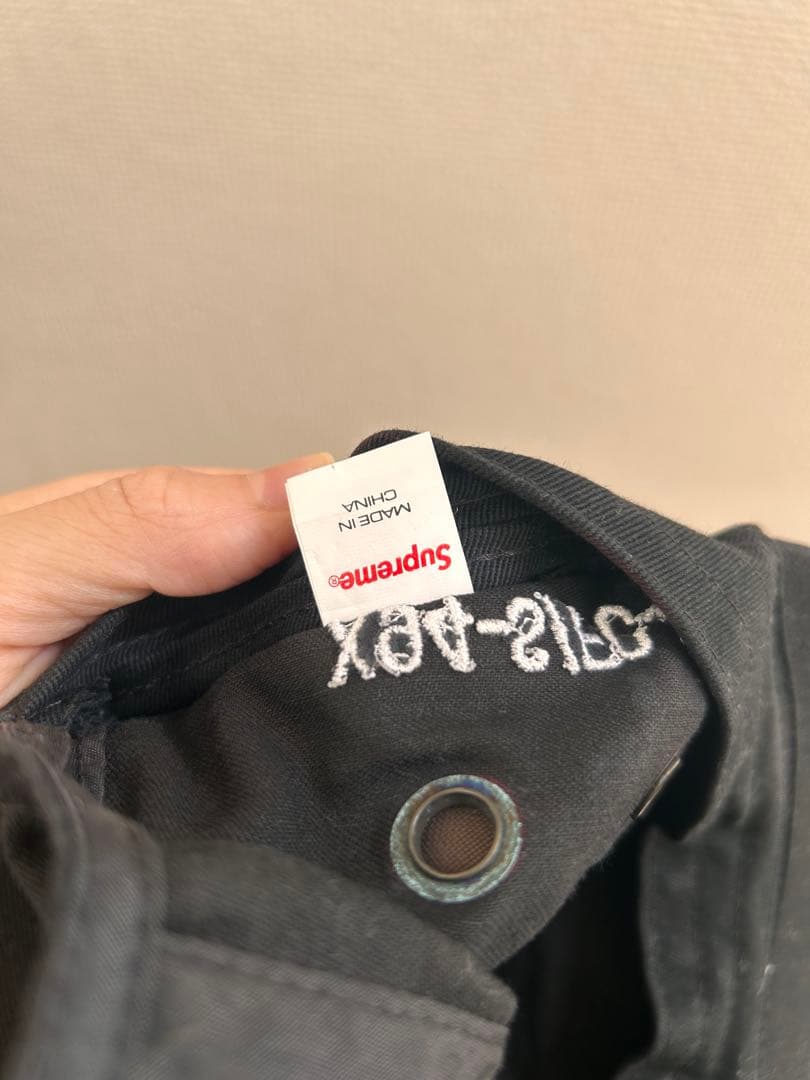 【美品】Supreme Military Camp Cap ブラック