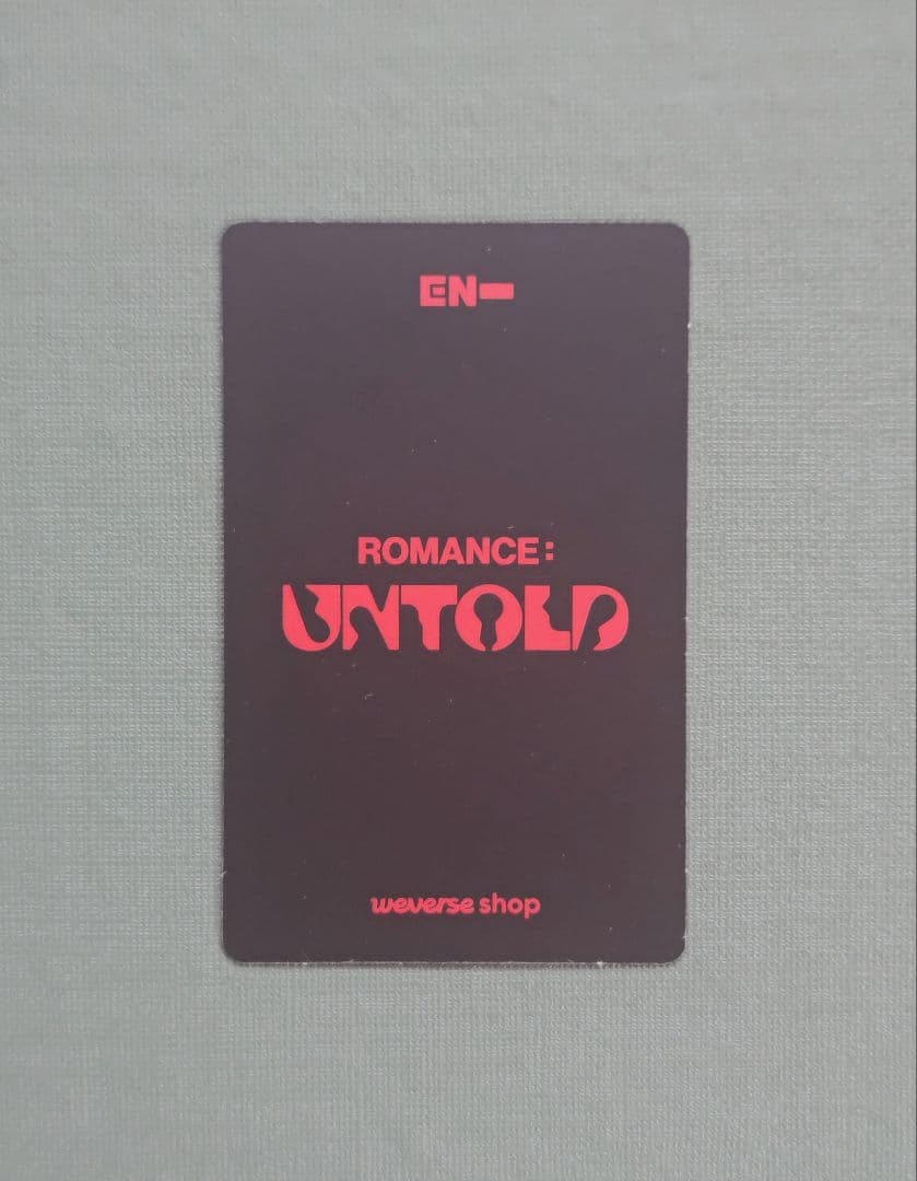 ENHYPEN ジョンウォン　ジャカルタ　会場限定特典トレカ