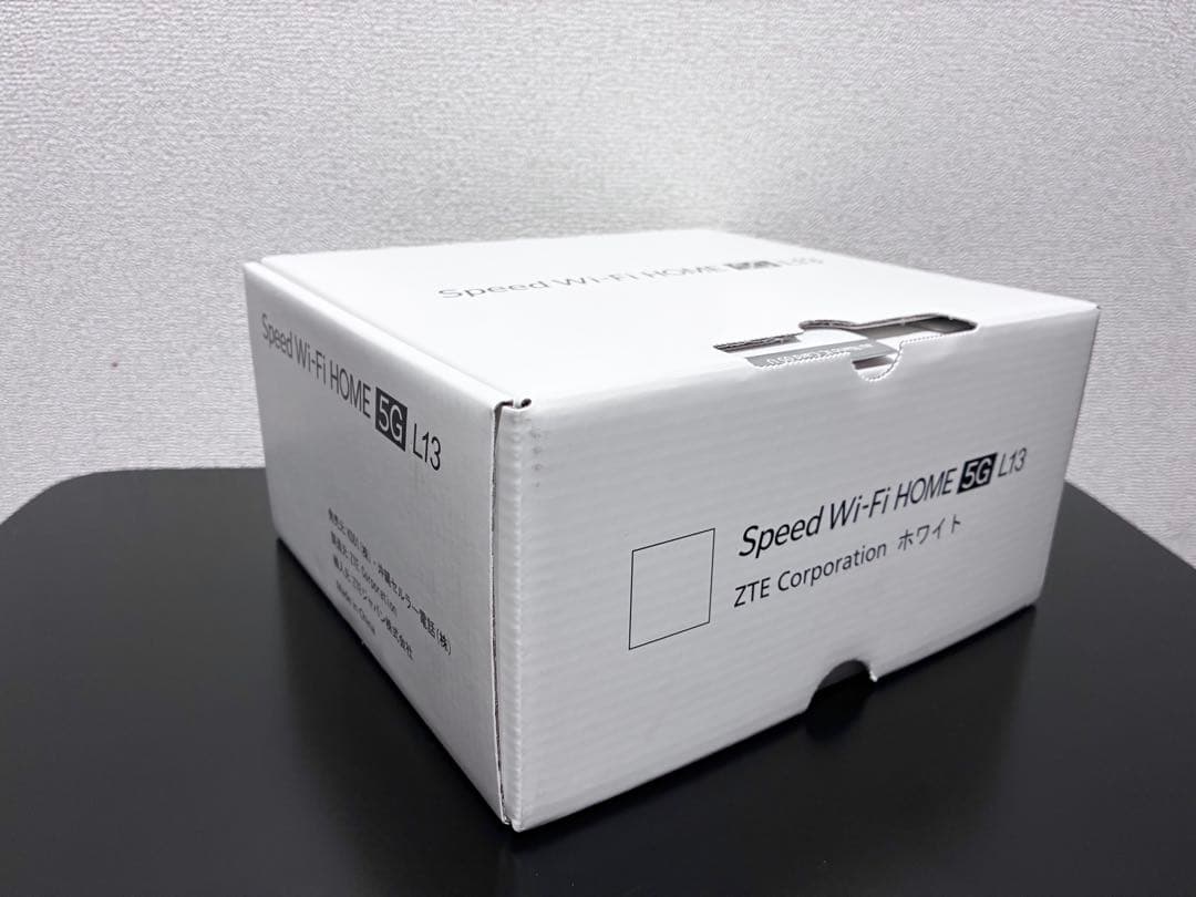 新品未使用 Speed Wi-Fi  5G L13 本体　無線LAN