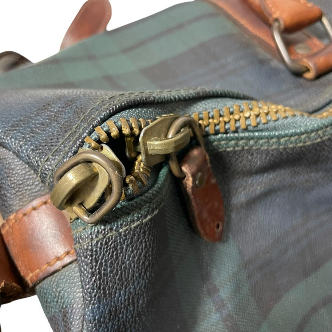 ポロラルフローレン ブラックウォッチ ボストンバッグ チェック