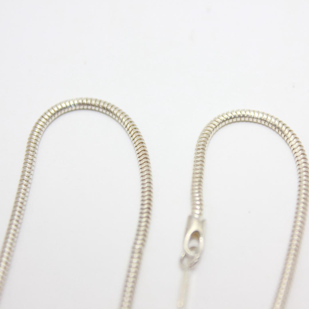 美品 Tiffany&Co. ティファニー ナローバー プレート ネックレス