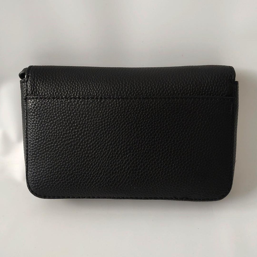 【新品】CK ロゴ カルバンクライン チェーン クロスボディバッグ ブラック