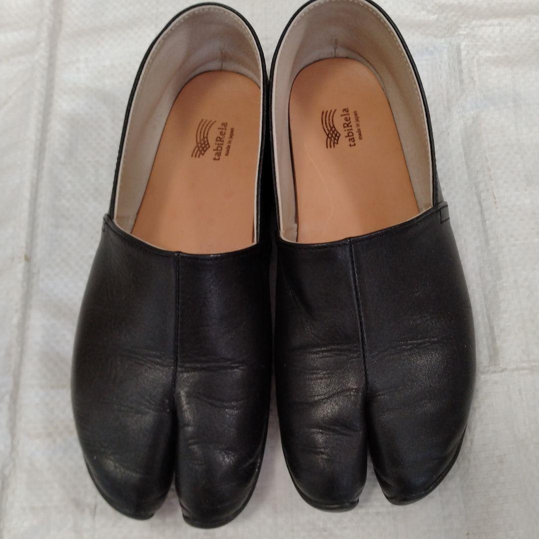 【お値下げ】MARUGO tabiRela フラットシューズ 黒