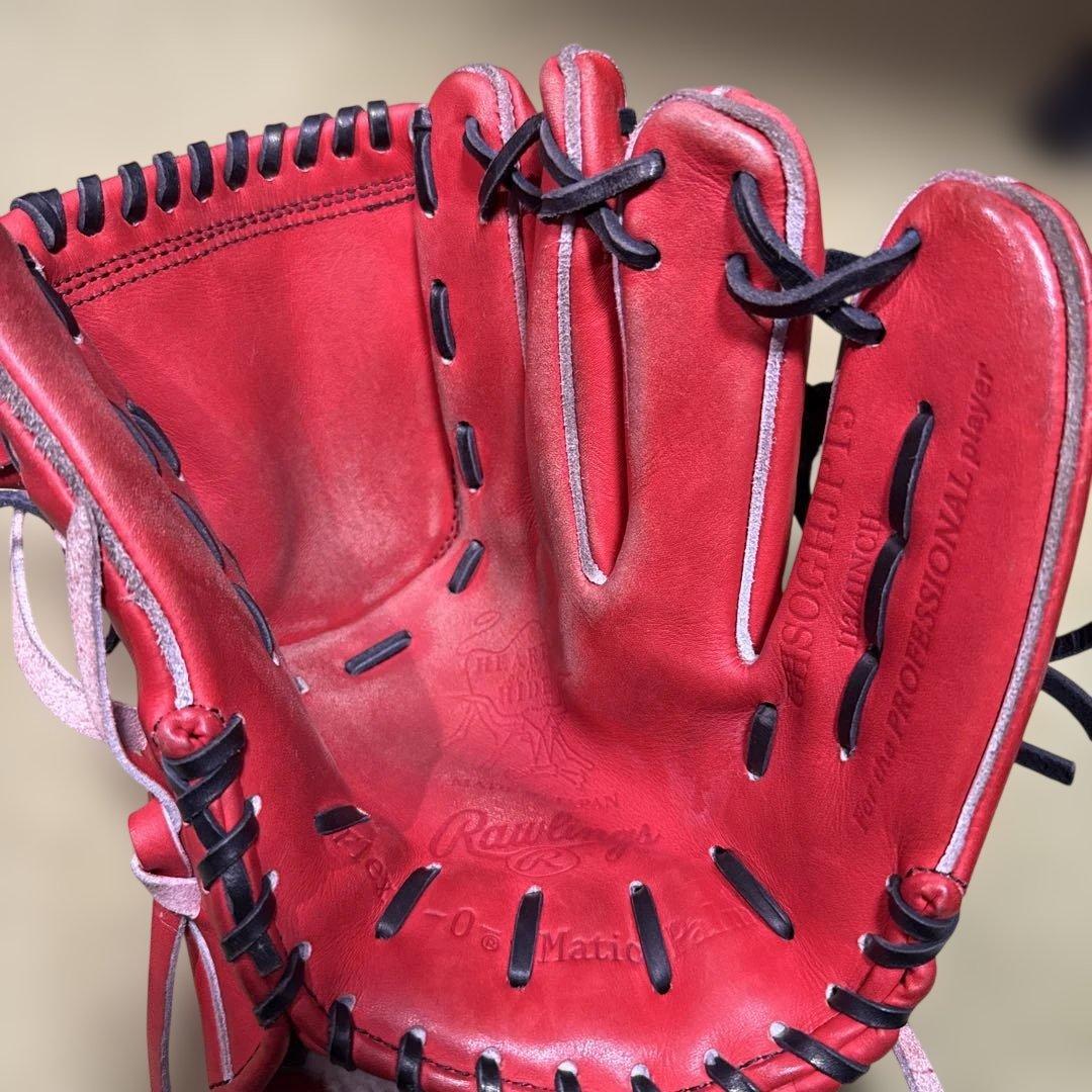 Rawlings Gold Glove Series 硬式グローブ 赤