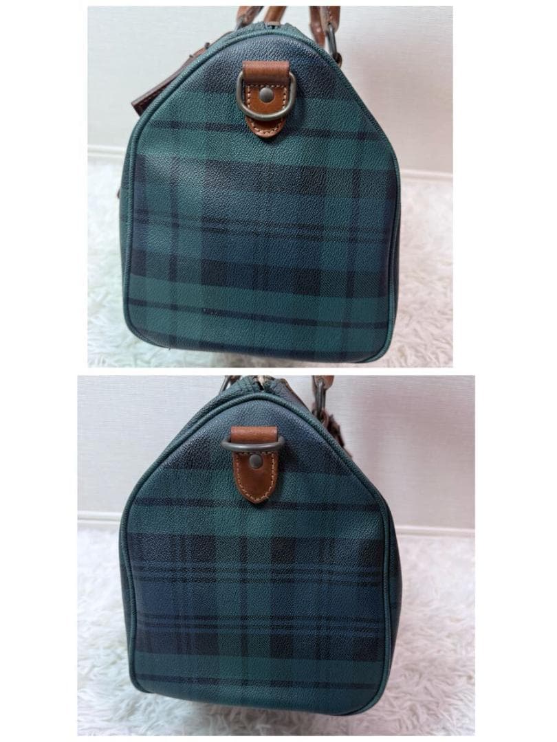 Polo Ralph Lauren ミニボストンバッグ pvc レザー