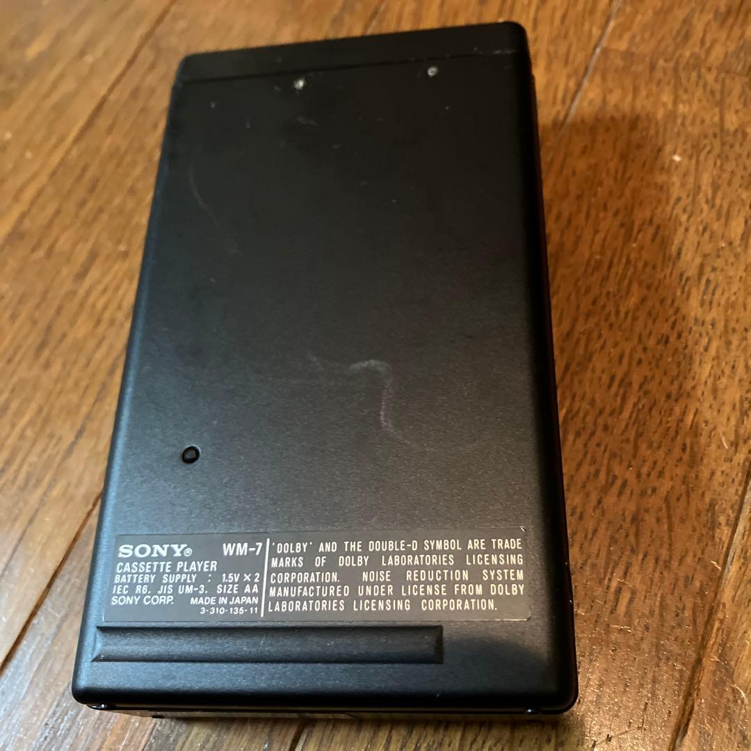 SONY ウォークマン　WM-7 ※ジャンク