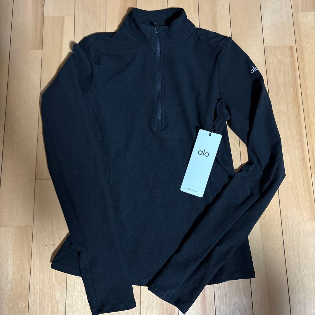 Alosoft1/2ジップラピッドプルオーバー