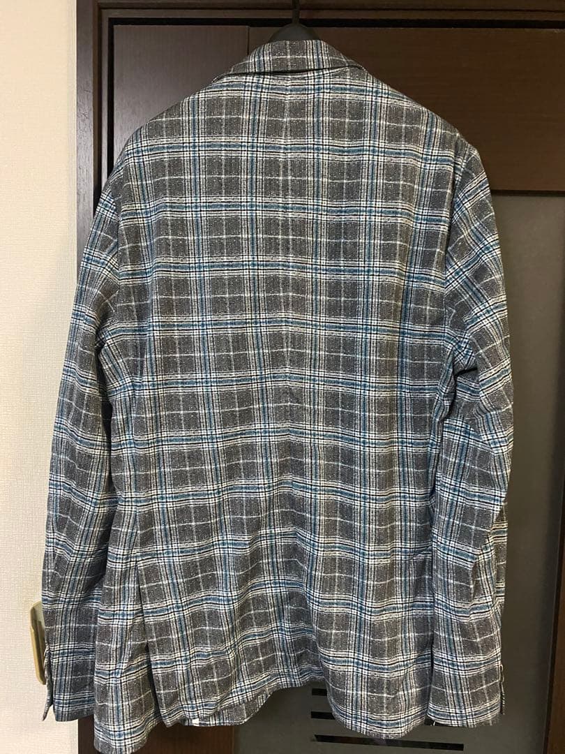 美品　チルコロ　チェックジャージジャケット　circolo テーラード