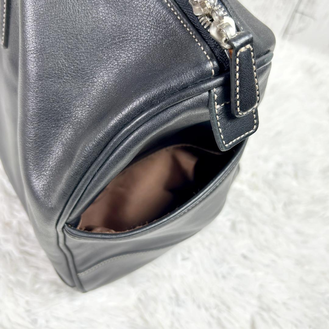 【美品】コーチ coach ボストンバッグ 2way 旅行用バッグ オールレザー