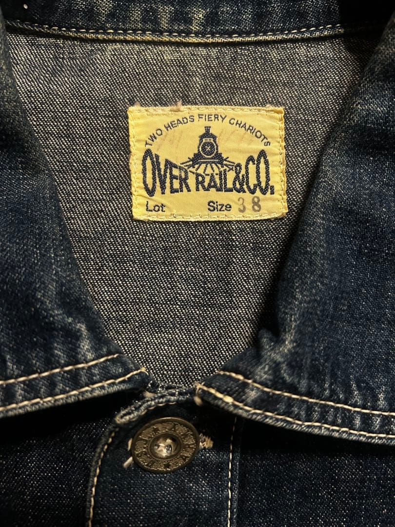 m-35 デニムプルオーバー　80s ヴィンテージ　真紺　ミリタリー