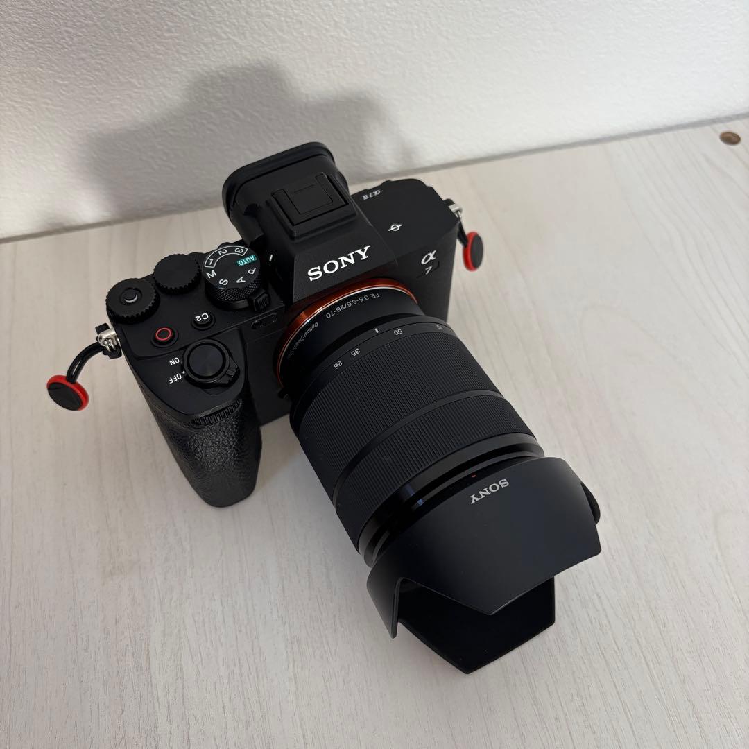 SONY α7IV レンズキット（サブバッテリー＋ガンマイク＋NDフィルター付）