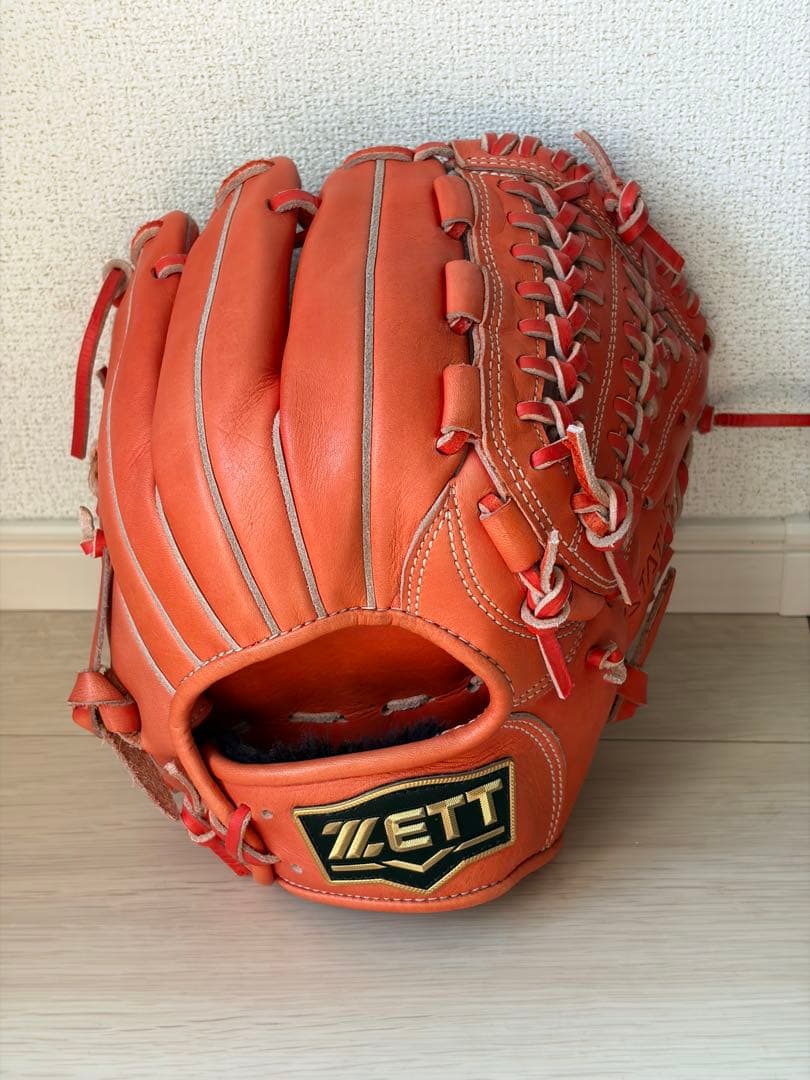 【未使用】ZETT ネオステイタス　軟式内野用グローブ