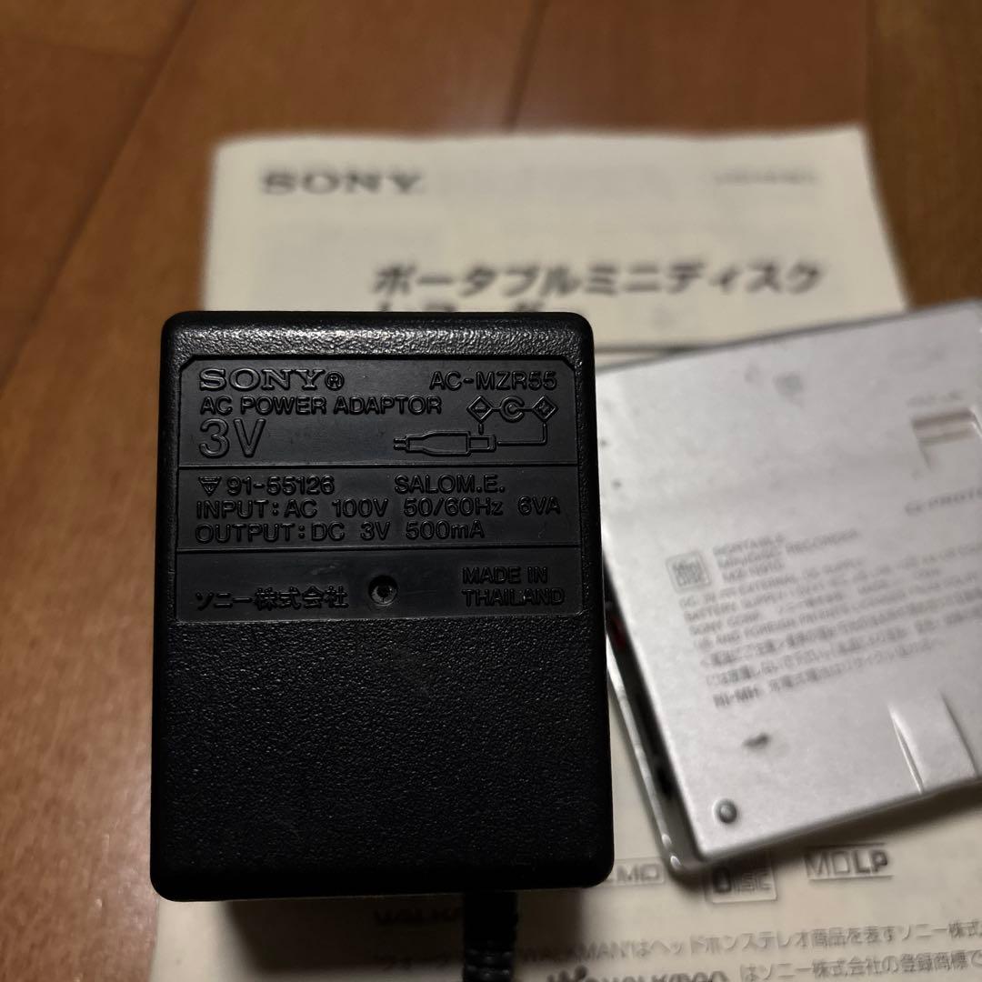 SONY ポータブルMDレコーダー MZ-N910