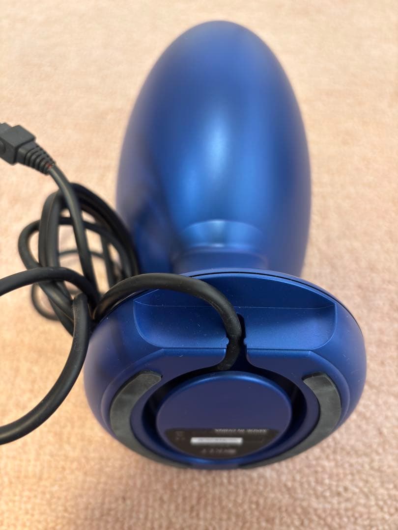 KEF ワイヤレススピーカー 青 卵型