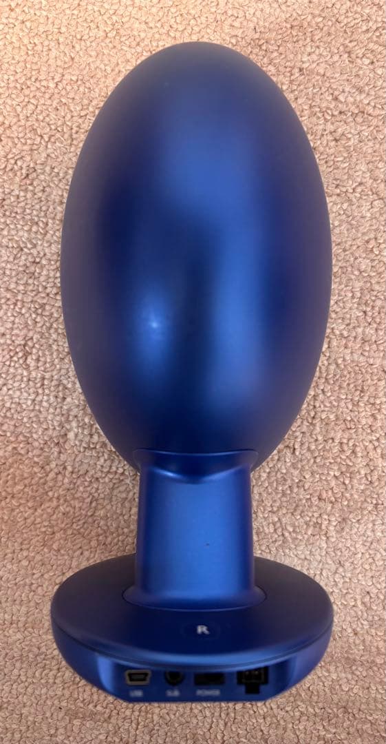 KEF ワイヤレススピーカー 青 卵型