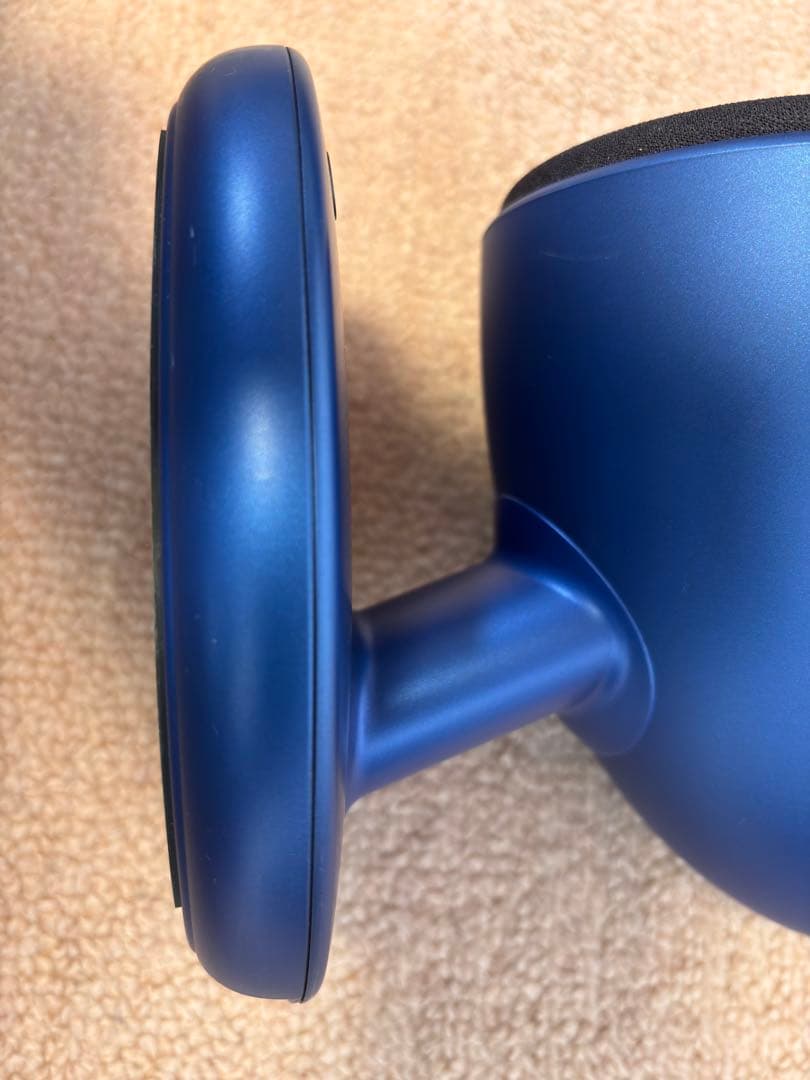 KEF ワイヤレススピーカー 青 卵型