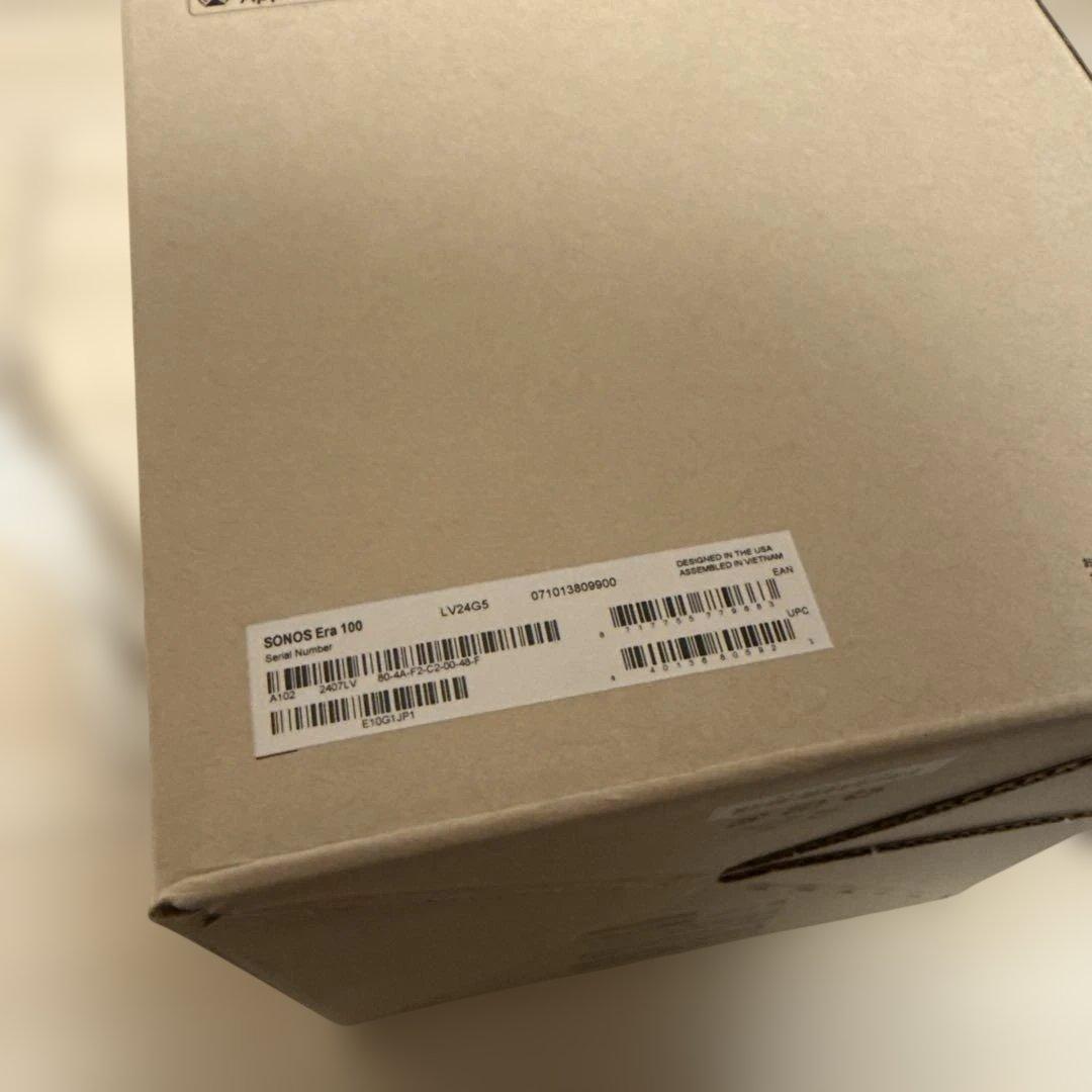 Sonos Era 100 ホワイト Era100 スピーカー AirPlay2