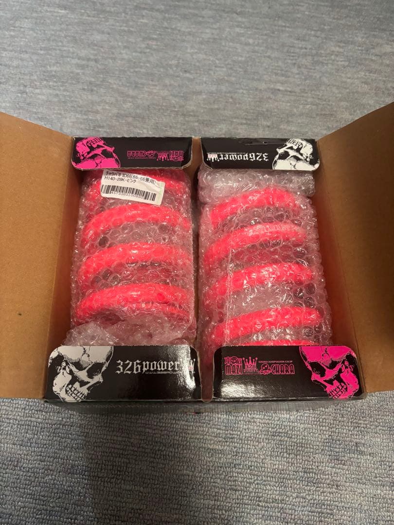 326power チャラバネ 新品　ID65(66)-H140-28k