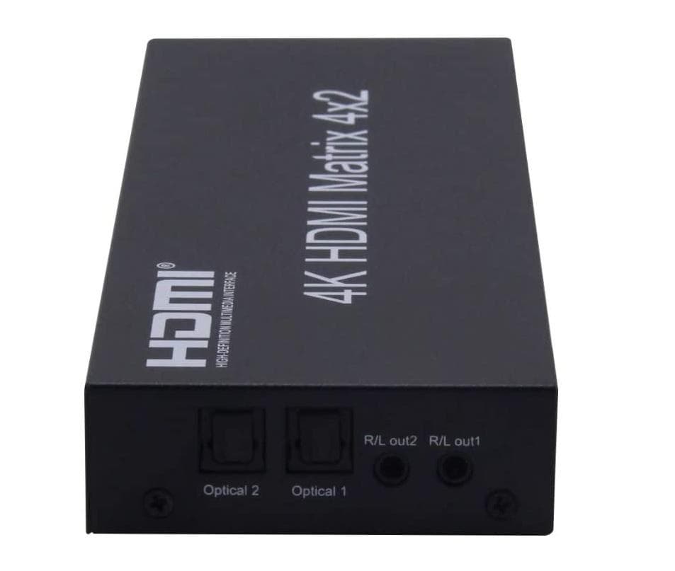 HDMIマトリックス 切替器 音声分離 IM-HDMX4x2-N imaru