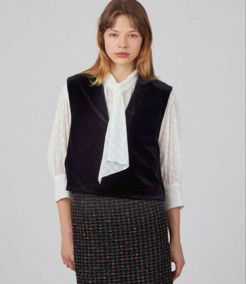 Ballsey ボールジィ マットベロアVネックベスト