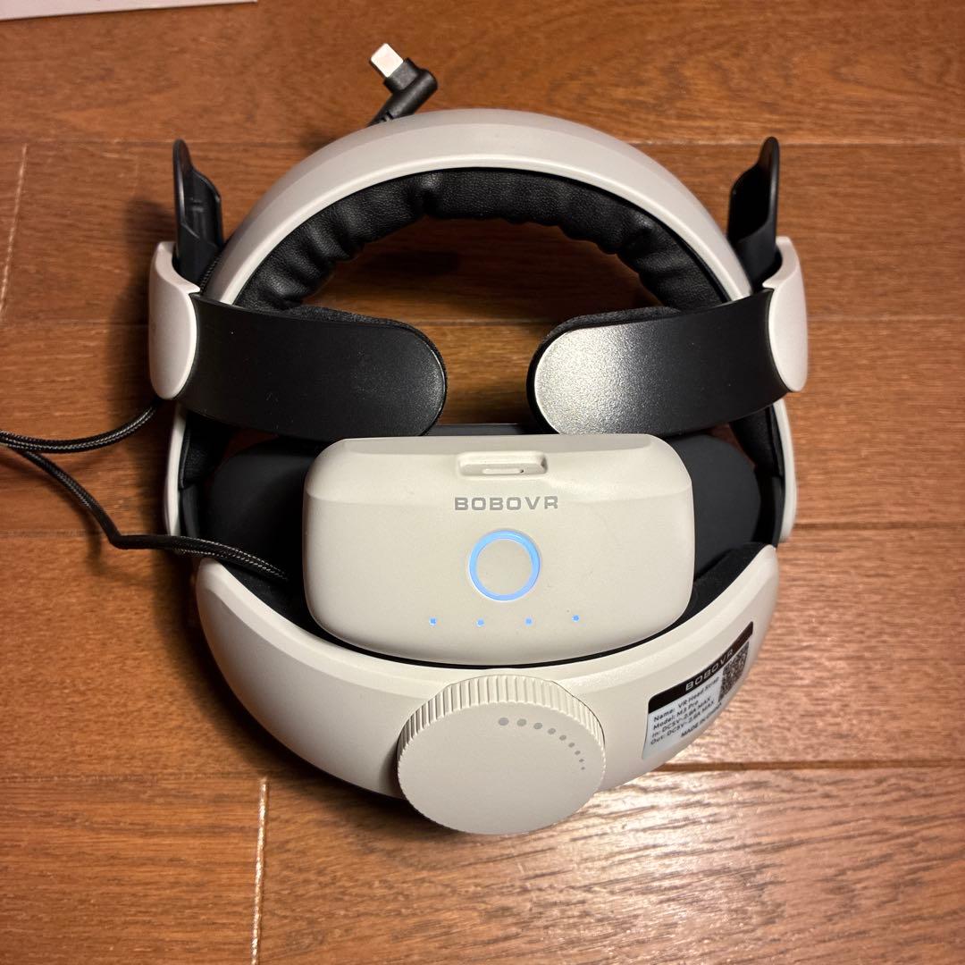  Quest 3（128GB）＋ BOBOVR＋パソコン接続用ケーブル