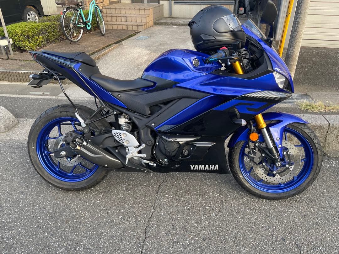 ま*ム様 PRUNUS カーボンファイバー マフラー デュアル YZF-R25