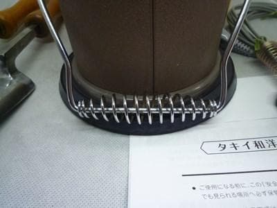 美品　タキイ和裁電化鏝　和裁こて　 和裁コテ　タキイ製　鏝２本付