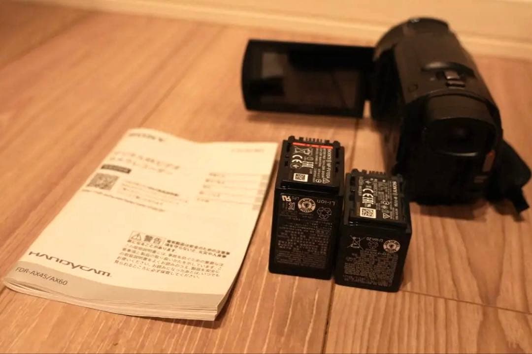 【美品】SONY FDR-AX60 4K ビデオカメラ