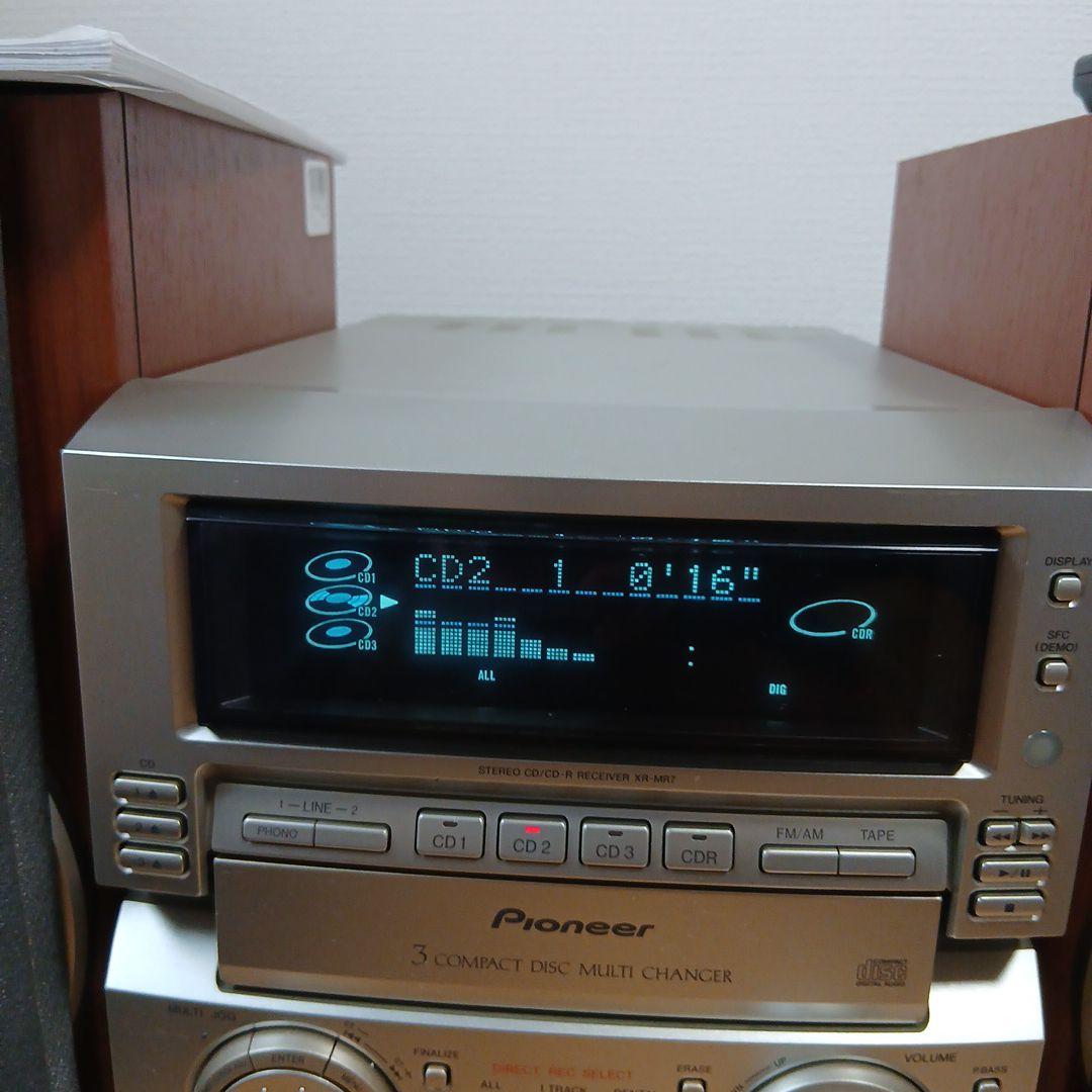 【希少】パイオニア　XR-MR7 CD-Rミニコンポーネントシステム
