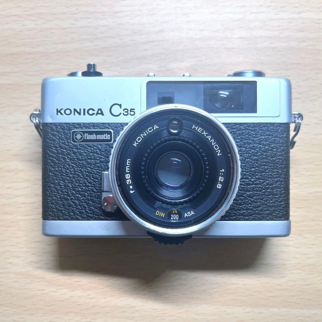 【美品・完動品】Konica C35flash matic