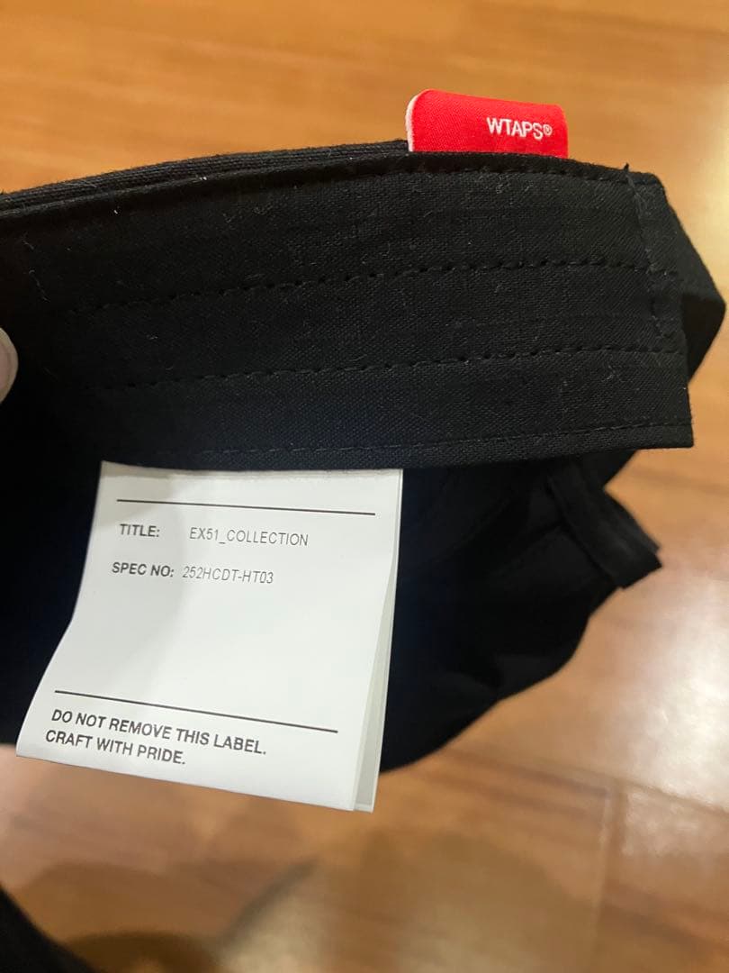 【新品未使用】wtaps T-5 252HCDT-HT03 BLACK 完売品
