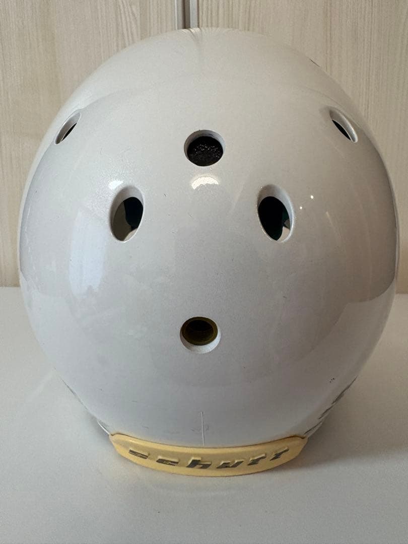 Schutt アメリカンフットボールヘルメット ホワイト/ブルー