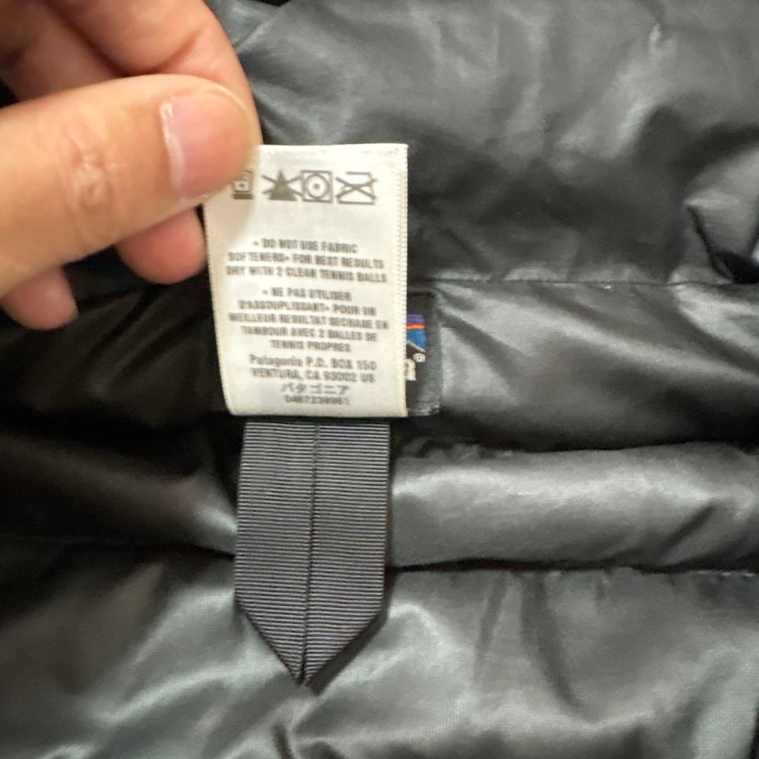 パタゴニア　ダウンセーター　フーディ　ブラック