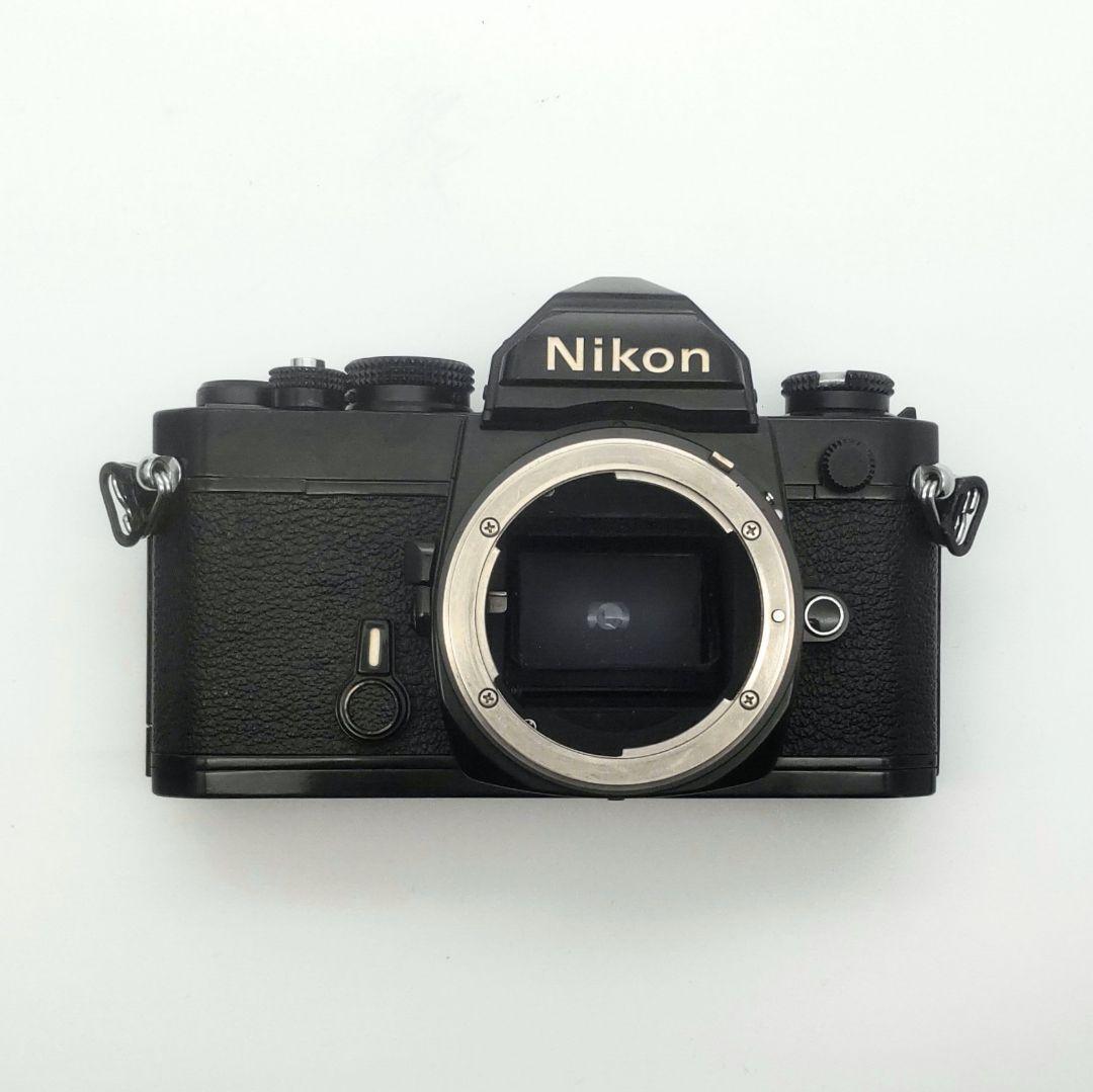 希少完動品【昭和レトロ】Nikon FM+Nikonレンズ+新品電池セット