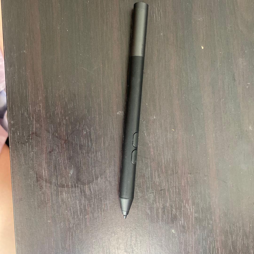 Dell タッチペン ブラック ボタン付き