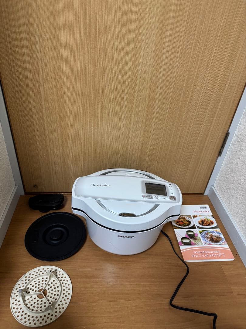 SHARP シャープ　ヘルシオ　HEALSIO 水なし自動調理鍋　2019年製
