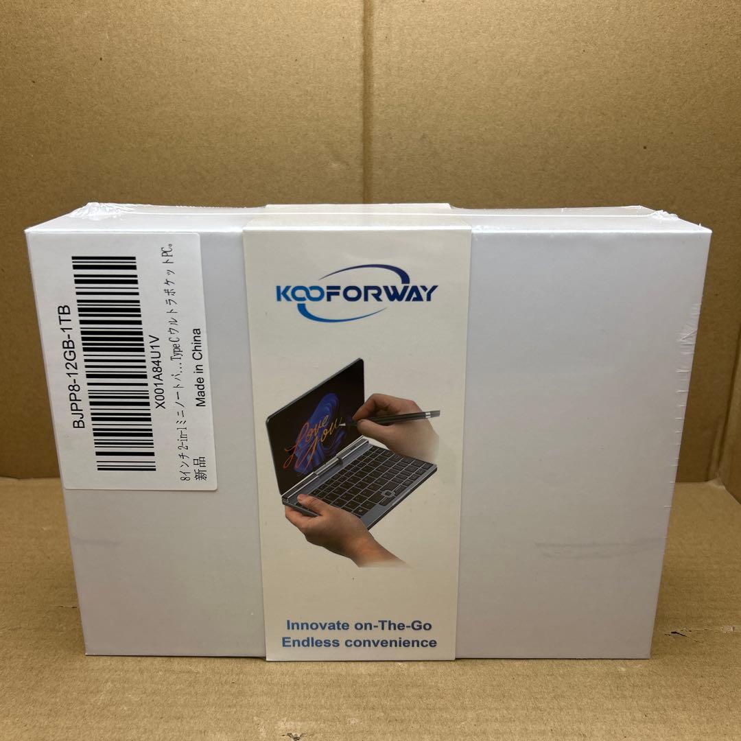 新品　KOOFORWAY 8インチ ミニノートパソコン　12GB