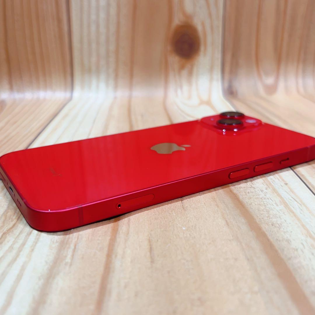 SIMフリー 本体 iPhone 14 128 GB レッド 539 電池良好