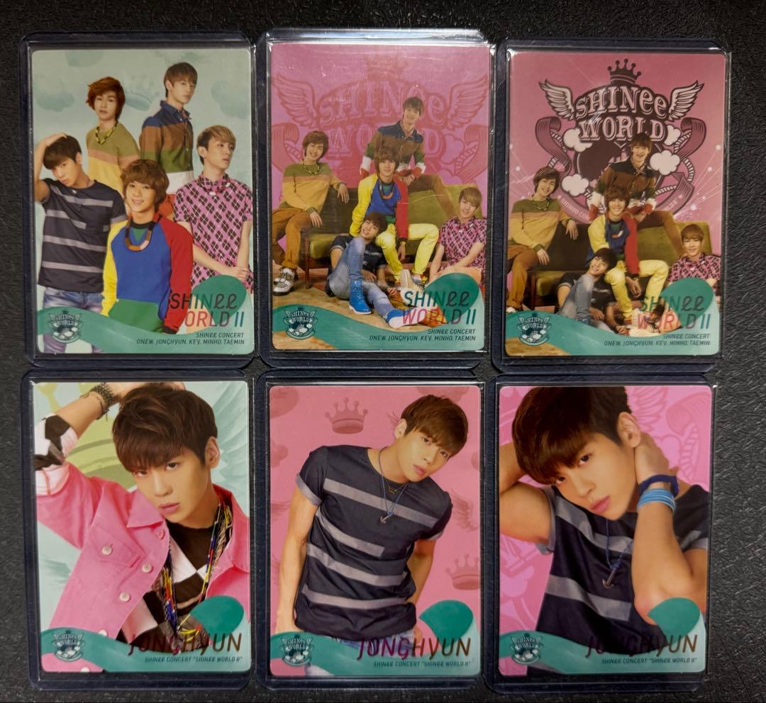 SHINee ジョンヒョン sw2トレカ6枚