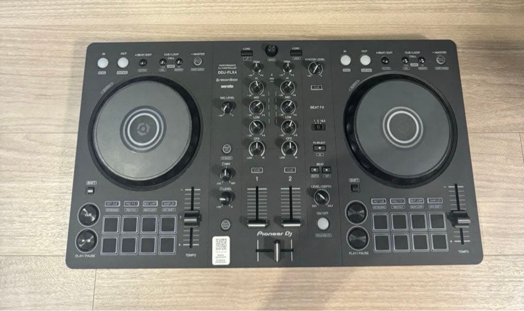 怒*ド様 Pioneer DJ DDJ-FLX4 コントローラーとスピーカーセッ