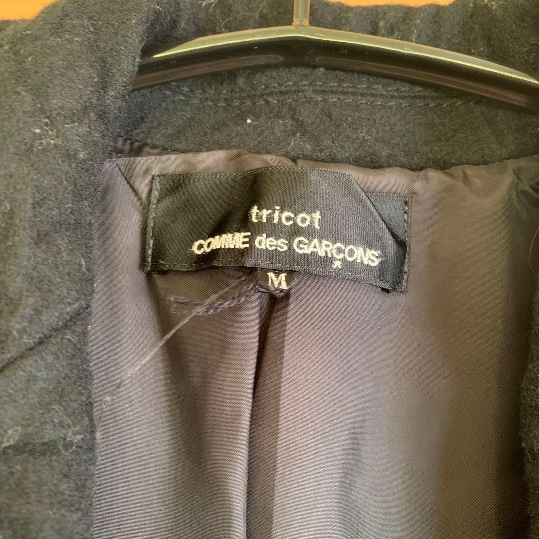 トリココムデギャルソン　シワ加工再構築ジャケット　ヴィンテージ　テーラード